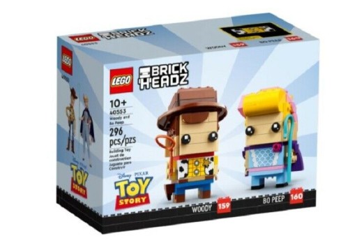1 LEGO 40553 BRICKHEADZ KOWBOJ CHUDY I PASTERECZKA
