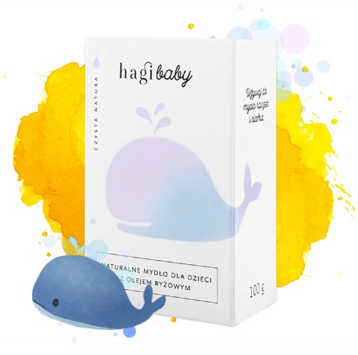 HAGI Baby Mydło dla Dzieci z Olejem Ryżowym