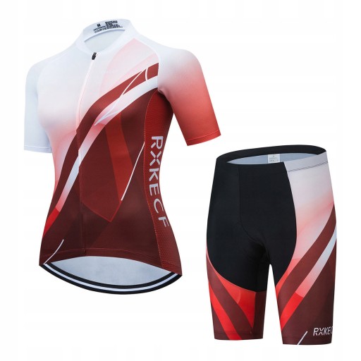 STRÓJ ROWEROWY DAMSKI KOLARSKI ODZIEŻ SPORTOWA