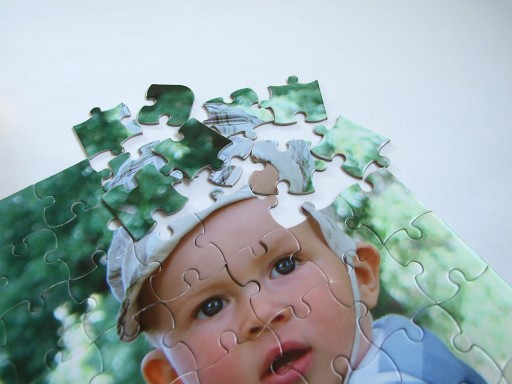 Foto puzzle 9 elementów w woreczku ~42x30