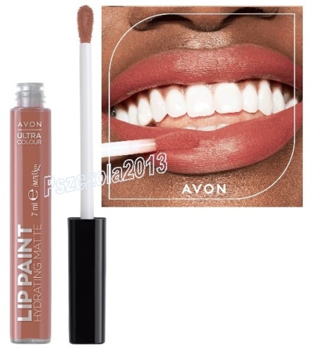 AVON LIP PAINT Hydrating Matte Nawilżająca szminka ust płynie TAHITI CHARM