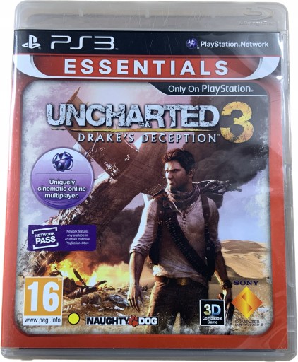 UNCHARTED 3 płyta ideał PL PS3