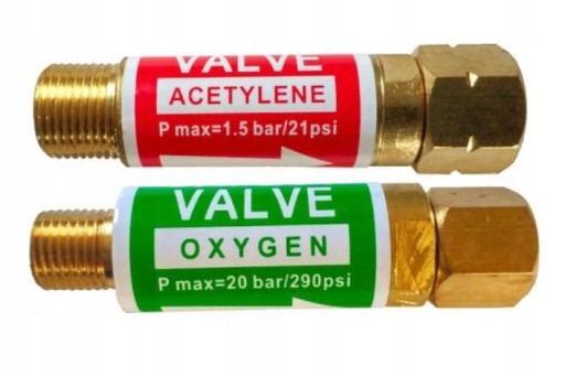 BEZPIECZNIK PRZYPALNIKOWY TLEN 1/4 ACETYLEN 3/8