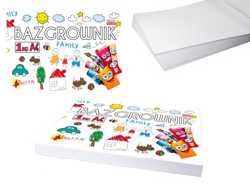 Bazgrownik blok rysunkowy XXL szkicownik A4 1 kg
