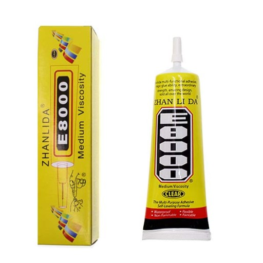 KLEJ SYNTETYCZNY LOCA E8000 WYŚWIETLACZ LCD RAMKA DOTYK 50ml MONTAŻOWY ZHAN