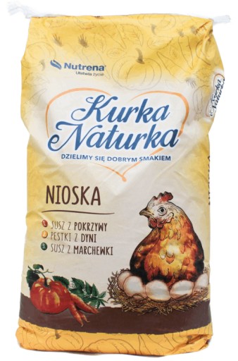 PASZA KURKA NATURKA DLA KUR NIOSEK 25kg KRUSZONKA