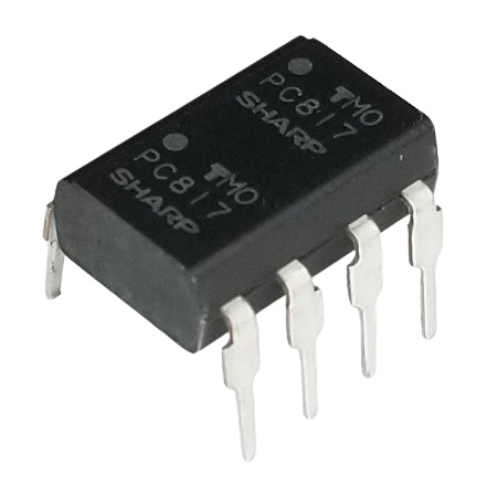 Transoptor PC827 (podwójny PC817) - 5kV, 35V, 50mA - 2szt