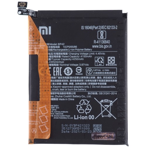Oryginalna Bateria używana do telefonu XIAOMI MI 11 LITE 5G BP42
