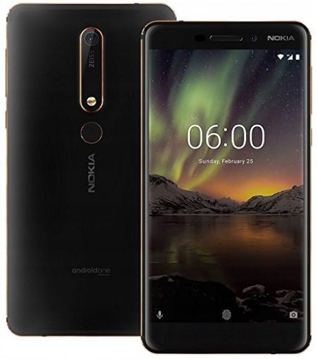 Nokia 6.1 TA-1043 Dual Sim 3/32GB Czarny | A