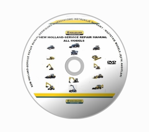 NEW HOLLAND-WSZYSTKIE MODELE-INSTRUKCJE NAPRAW
