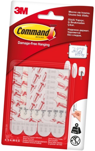 COMMAND 3M PASKI ZAPASOWE ZESTAW 17200