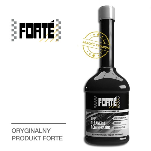 Forté DPF Cleaner and Regenerator - czyści DPF FAP