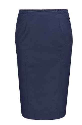 Spódnica MEDYCZNA ołówkowa za kolano r.XL