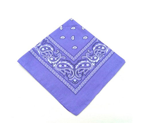 CHUSTKA BANDAMKA CHUSTA BANDANA APASZKA FIOLET
