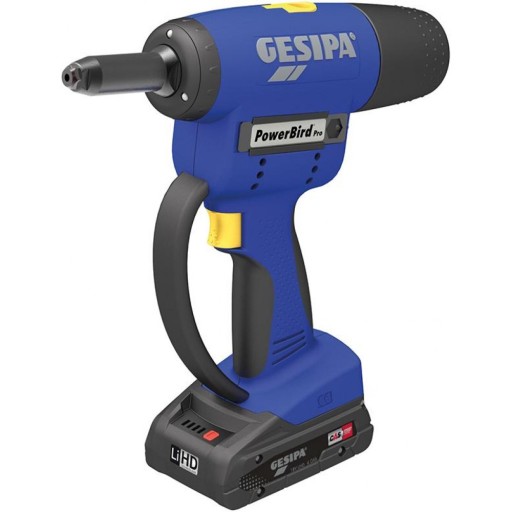 GESIPA Nitownica do nitów 1-stronnych PowerBird Pro Gold Edition