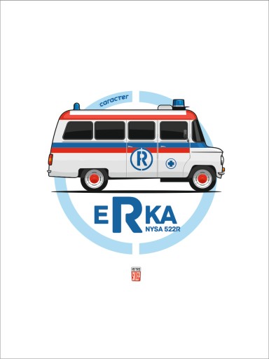 Plakat NYSA POGOTOWIE eRka Format A3