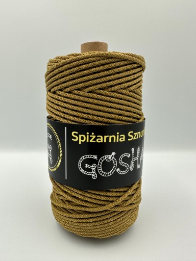 SZNUREK POLIPROPYLENOWY 3MM MAKRAMA 100MB GOSHA
