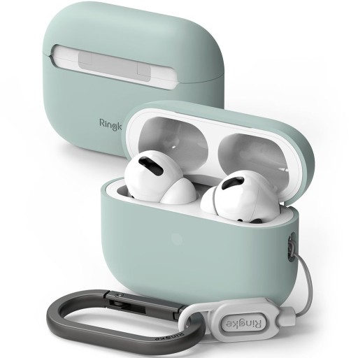 ETUI DO APPLE AIRPODS PRO 1 / 2 RINGKE SILICONE ZIELONY