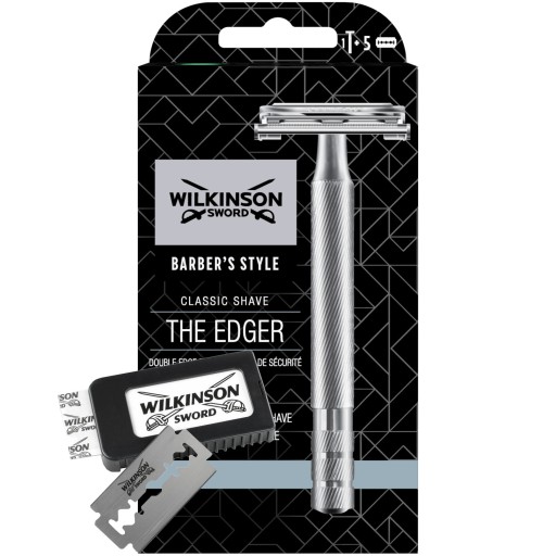 Maszynka na Żyletki WILKINSON Barber's Style Premium + 5x Żyletki