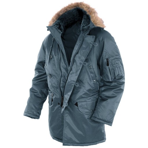 Kurtka N3B PARKA DARK BLUE S