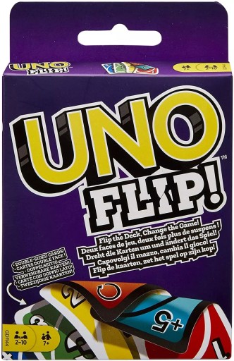 Mattel UNO Flip! na święta prezent mikołajki do grania ze znajomymi