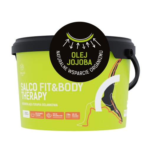 SÓL DO KĄPIELI bocheńska SALCO THERAPY FIT&BODY Olej Jojoba 3 kg