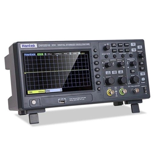 Hantek DSO2D10 - 2-kanałowy oscyloskop 100MHz