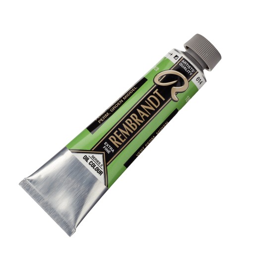 Farba olejna Rembrandt 40ml perm green medium 614