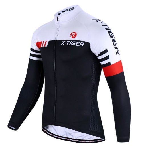 Bluza Kolarska Męska Z Ociepleniem Termoaktywna Wygodna Stylowa X-Tiger M