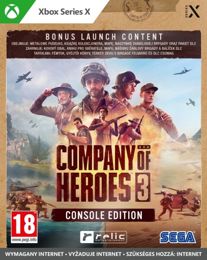 COMPANY OF HEROES 3 CONSOLE LAUNCH EDITION PL XSX