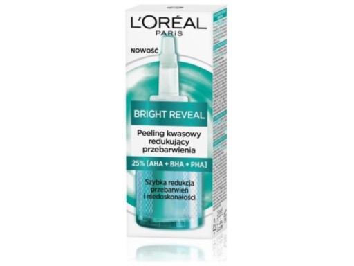 LOREAL Bright Reveal Peeling kwasowy redukujący przebarwienia 25ml