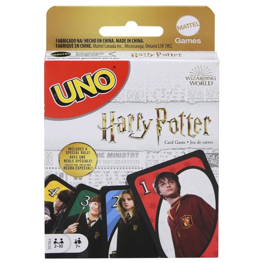 Mattel Uno Harry Potter BIAŁY