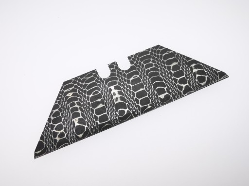 Styl bordowy Moyeworks EDC Nóż treningowy Aluminio