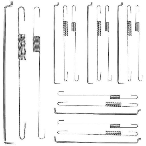 18pcs Throttle Return Spring Kit For Honda 168f/gx160/gx200/170f