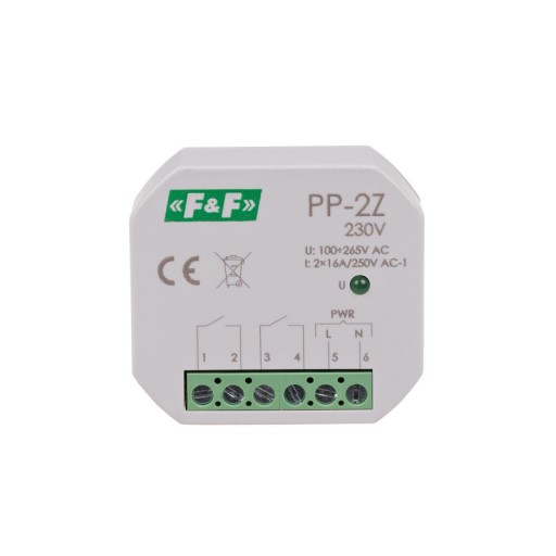 F&F PRZEKAŹNIK ELEKTROMAGNET. P/T PP-2Z 230V
