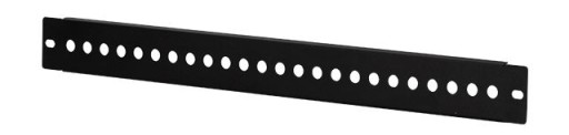 Patch Panel 1U 24 porty typu F beczka RACK