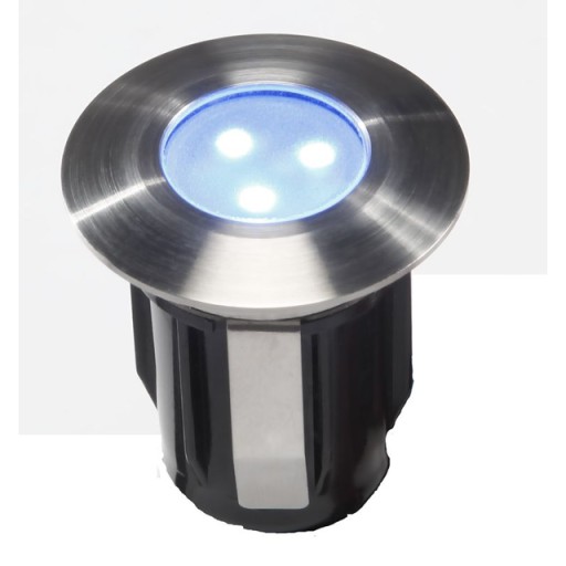 Lampa najazdowa podwodna ALPHA niebieska (12V)