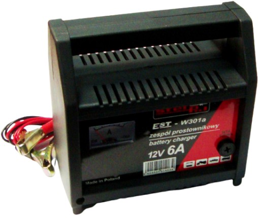 PROSTOWNIK EST-W301a 12V 6A / 34 - 60Ah STEF-POL