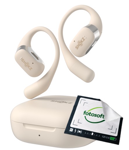 Słuchawki Shokz OpenFit Beżowe
