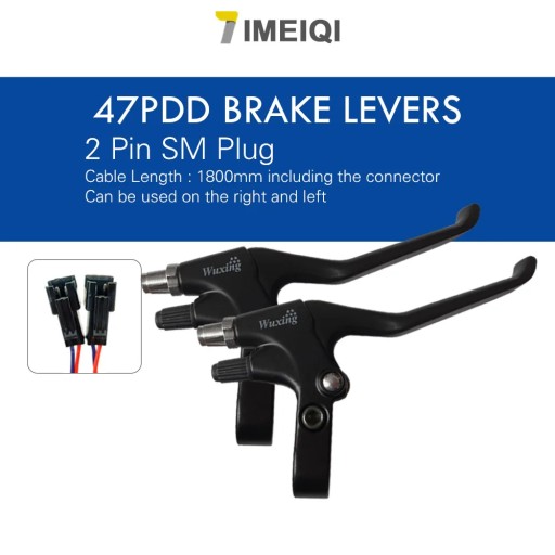 Electric Brakelever Aluminum Alloy WUXING 47PDD Ebike Brake Lever Cut Off P