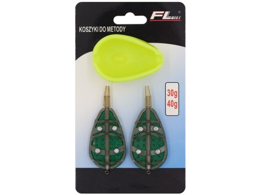 ZESTAW 2x KOSZYK FORMA METHOD FEEDER 30+40G