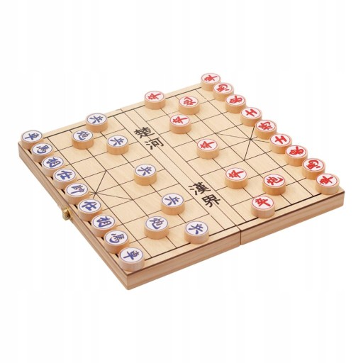 Drewniane Chińskie Szachy Xiangqi Gry Planszowe