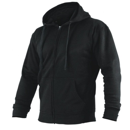 BLUZA Z KAPTUREM ROBOCZA DRESOWA ZASUWANA XXL