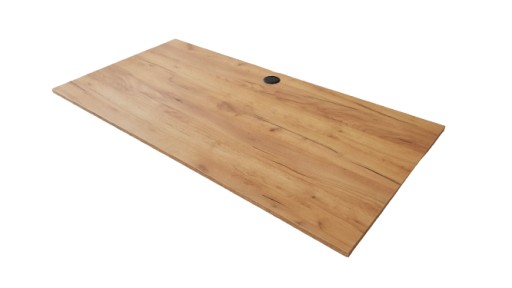 Blat biurko Stół 140 x 70 Dąb craft złoty W Jakość