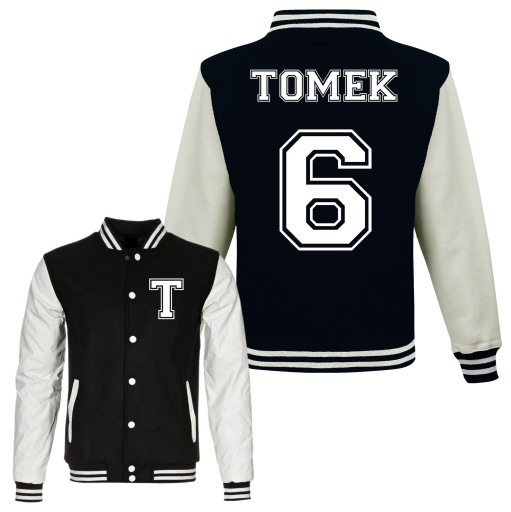 BLUZA BASEBALL BEJSBOLÓWKA Z NADRUKIEM CIEPŁA HIT!
