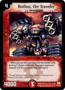 *DM-01 DUEL MASTERS - ROTHUS, THE TRAVELER - !!!