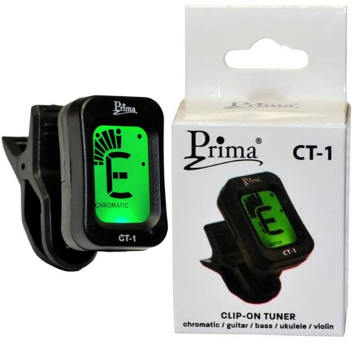CT-1 Tuner gitara ukulele skrzypce Stroik Prima