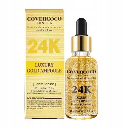 24K Złota Heksapeptyd Pod Oczy Z Wyciągiem