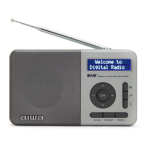 RADIO CYFROWE DAB+ FM PLL przetwornik Crystal Sound 2″ AIWA RD-40DAB/SL