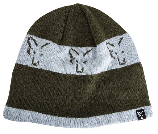 Czapka FOX Collection Beanie Green/Silver
